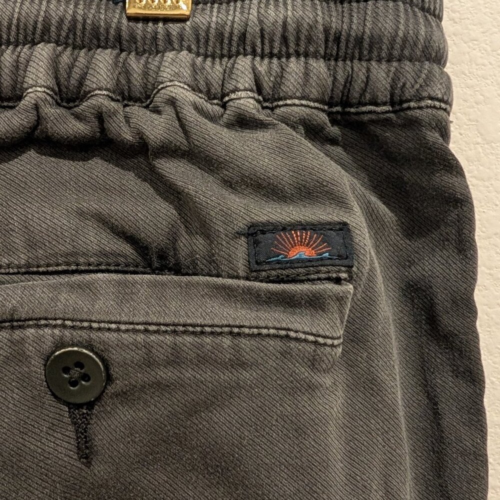 Faherty Essential Drawstring Pants - Grey - Picture 3 of 4